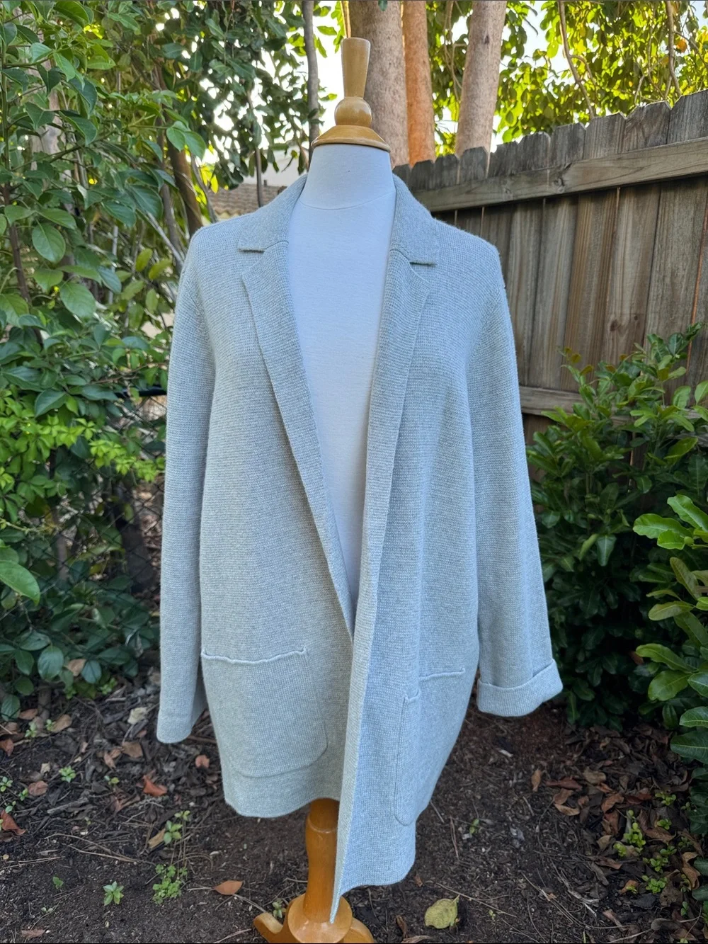 Talbots OPEN SWEATER BLAZER, size 2X - Picture 2 of 7